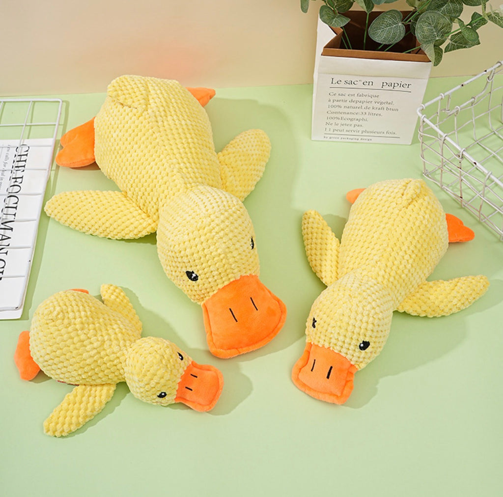 Soft Squeaky Duck Toy - Large